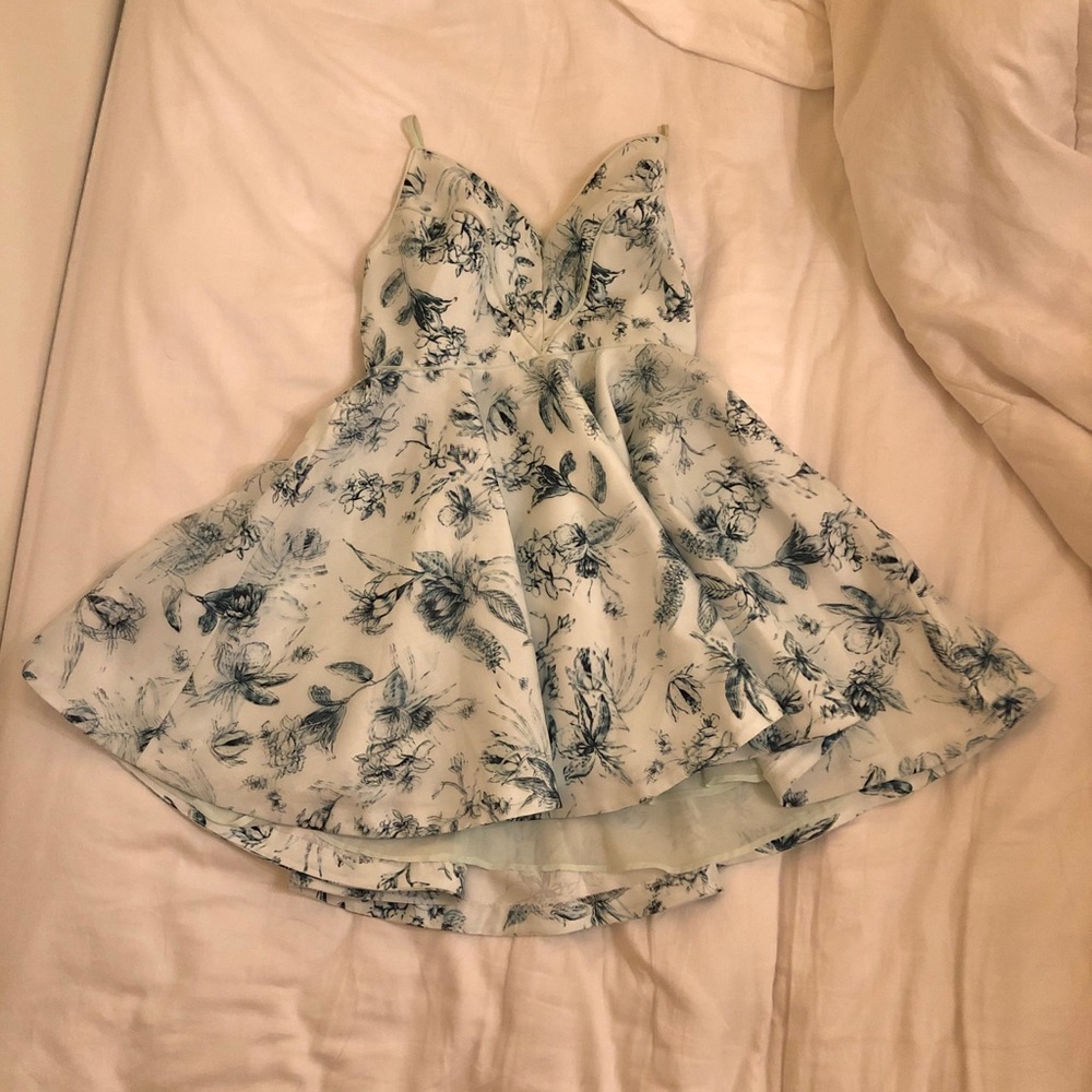 Silence + Noise Mint Green Dress